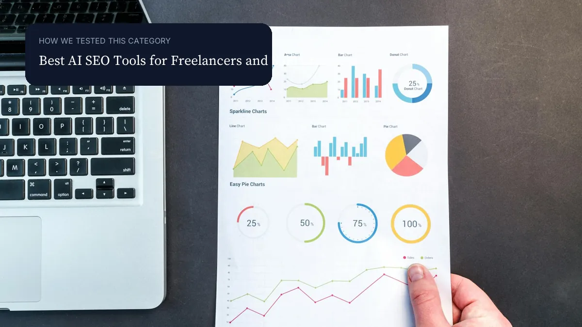Best AI SEO Tools for Freelancers and Solo Creators context image visual