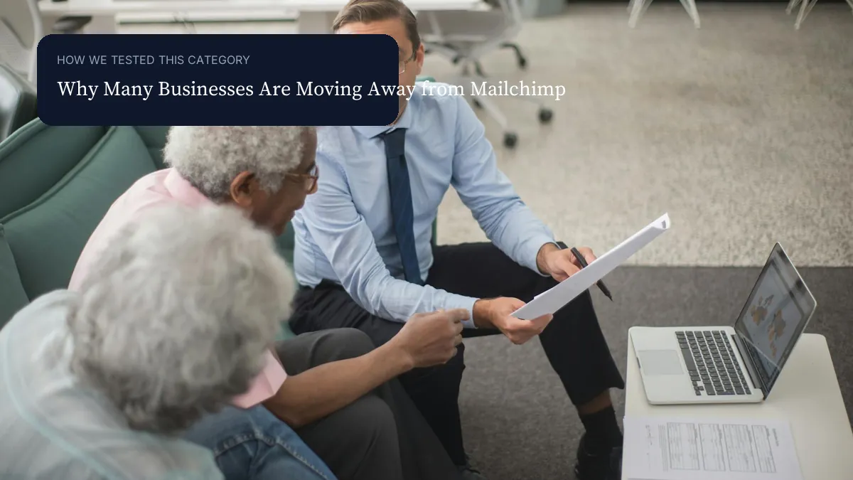 Why Many Businesses Are Moving Away from Mailchimp context image visual