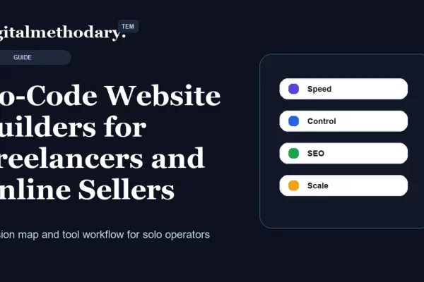 A Beginners Guide To Building A Website Without Code Tools Workflow And Common Mistakes Cover 600x400