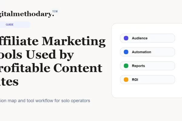 Affiliate Marketing Tools Used By Profitable Content Sites Cover 600x400