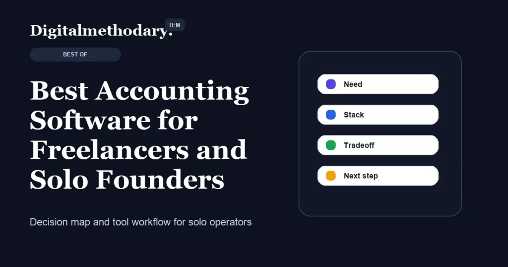 Best Accounting Software for Freelancers and Solo Founders cover for software decision guide