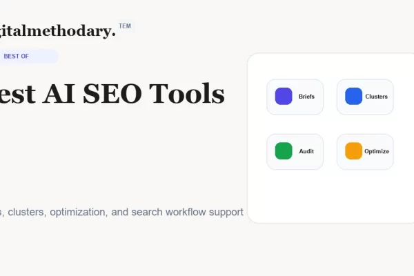 Best AI SEO tools cover showing keyword briefs content optimization and reports