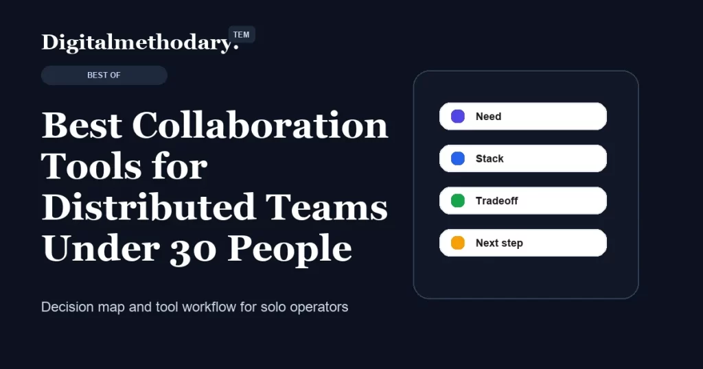 Best Collaboration Tools for Distributed Teams Under 30 People (2026)