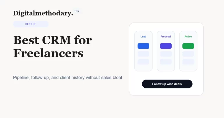 Best CRM Software for Freelancers Juggling 5+ Clients 2026
