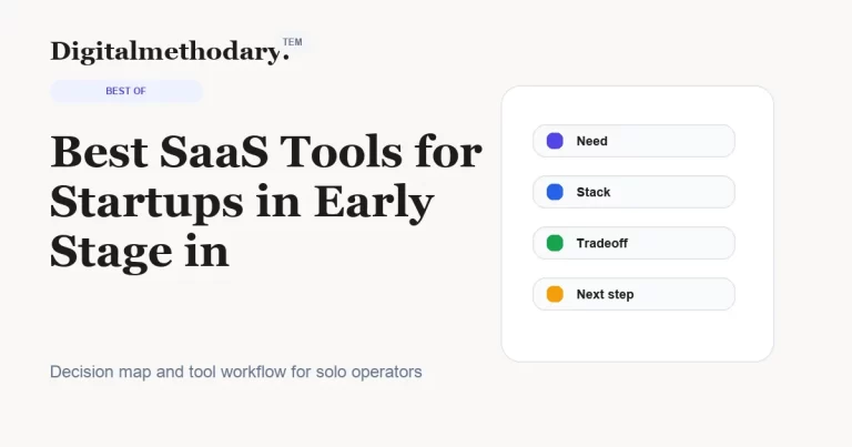 Best SaaS Tools for Startups in Early Stage in 2026
