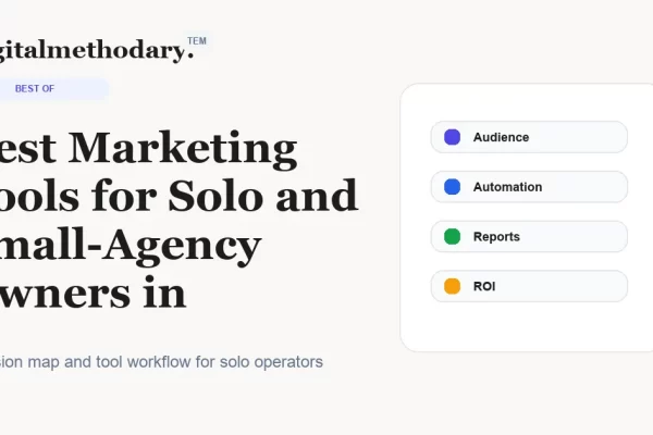 Best Marketing Tools for Solo and Small-Agency Owners in cover for software decision guide