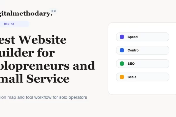 Best Website Builder for Solopreneurs and Small Service Businesses cover for software decision guide