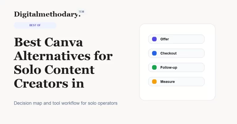 Best Canva Alternatives for Solo Content Creators in 2026