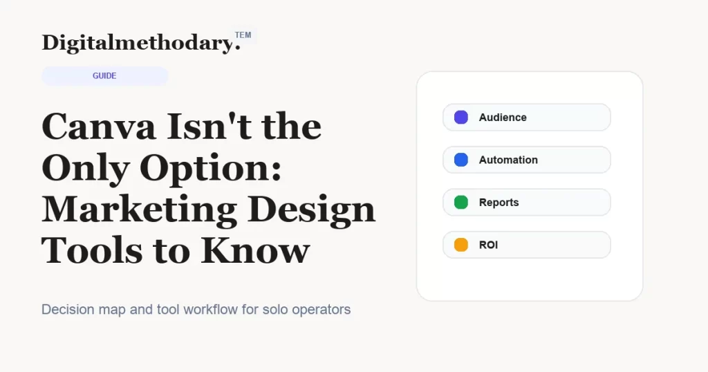 Canva Isn’t the Only Option: Marketing Design Tools to Know Canva Isn’t the Only Option: Marketing Design Tools to Know