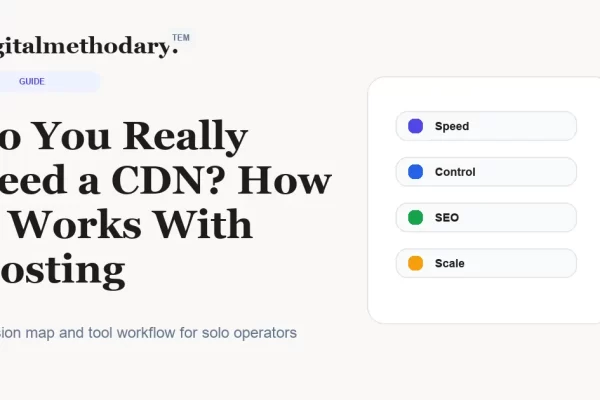 Do You Really Need A Cdn How It Works With Hosting Cover 600x400