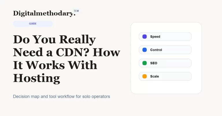 Do You Really Need a CDN? How It Works With Hosting