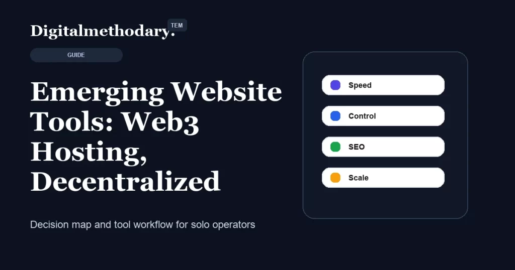 Emerging Website Tools: Web3 Hosting, Decentralized Domains, and Future Trends
