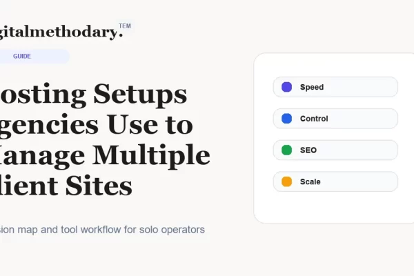 Hosting Setups Agencies Use To Manage Multiple Client Sites Cover 600x400