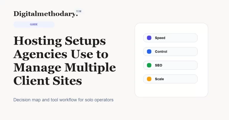 Hosting Setups Agencies Use to Manage Multiple Client Sites