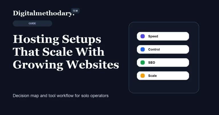 Hosting Setups That Scale With Growing Websites