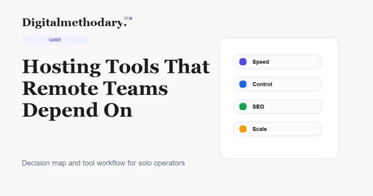 Hosting Tools That Remote Teams Depend On