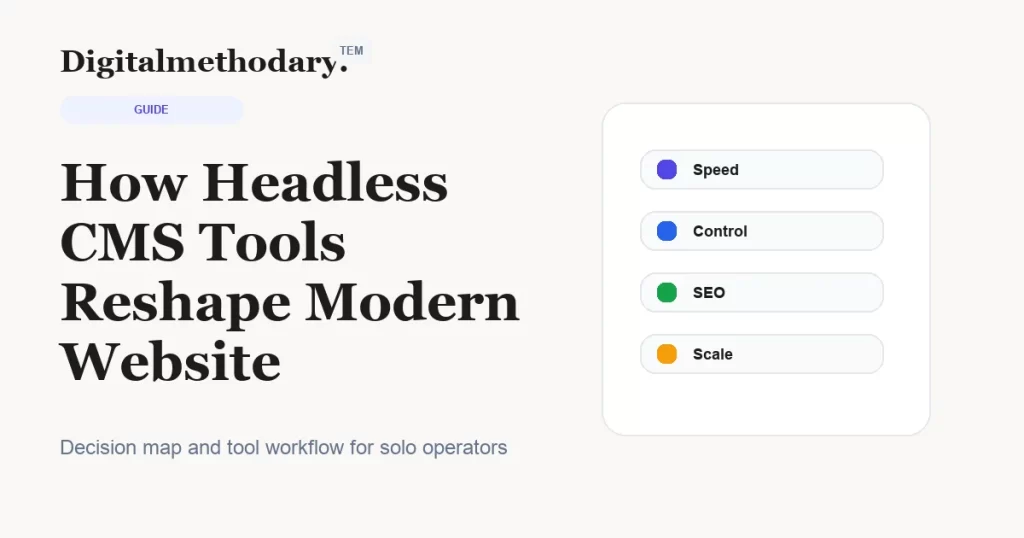 How Headless CMS Tools Reshape Modern Website Architecture cover for software decision guide