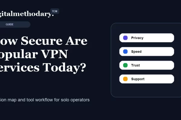How Secure Are Popular VPN Services Today? cover for software decision guide