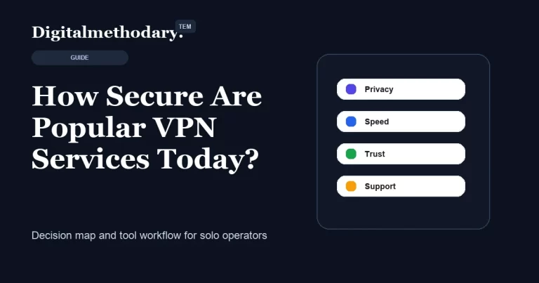 How Secure Are Popular VPN Services Today?