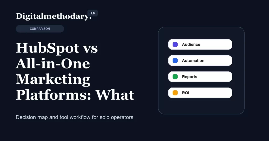 HubSpot vs All-in-One Marketing Platforms: What Should You Choose?