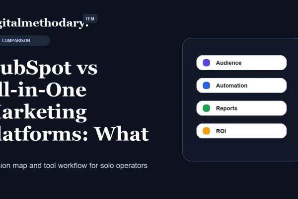 HubSpot vs All-in-One Marketing Platforms: What Should You Choose? cover for software decision guide
