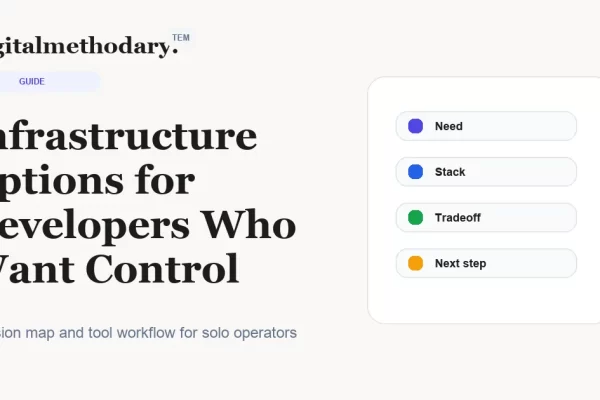 Infrastructure Options For Developers Who Want Control Cover 600x400