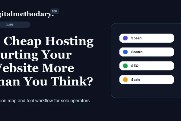 Is Cheap Hosting Hurting Your Website More Than You Think Cover 600x400