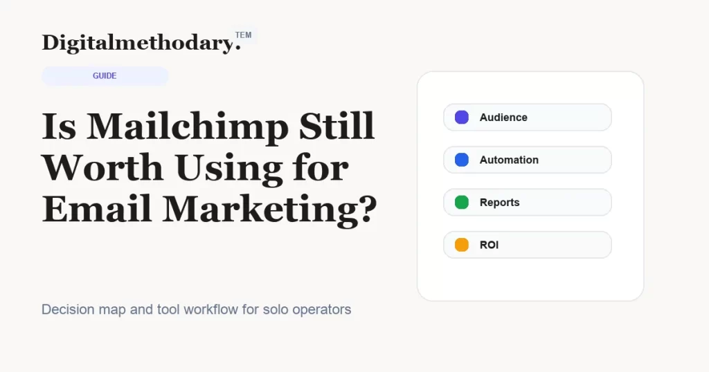 Is Mailchimp Still Worth Using for Email Marketing? cover for software decision guide