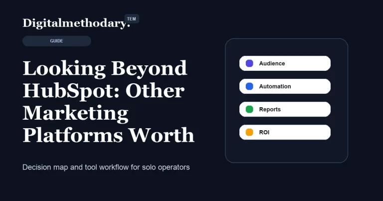 Looking Beyond HubSpot: Other Marketing Platforms Worth Considering