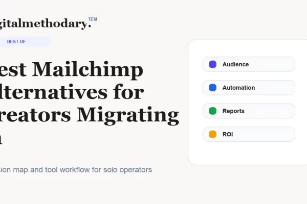 Best Mailchimp Alternatives for Creators Migrating in cover for software decision guide