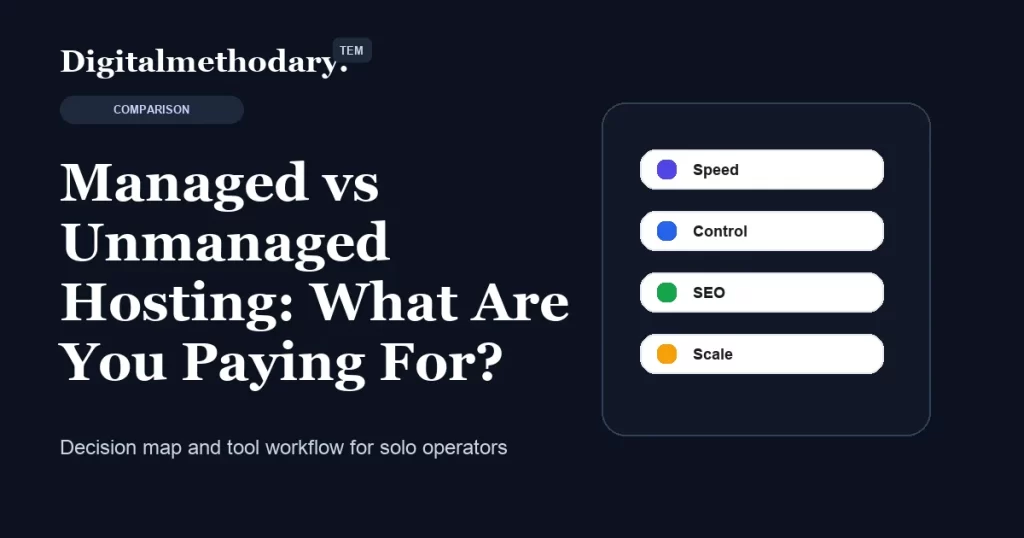 Managed vs Unmanaged Hosting: What Are You Paying For? cover for software decision guide