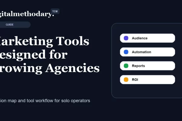 Marketing Tools Designed for Growing Agencies cover for software decision guide