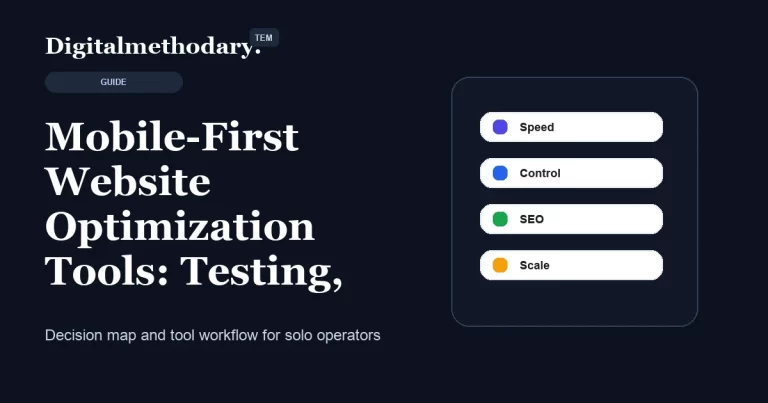 Mobile-First Website Optimization Tools: Testing, Simulation, and UX Insights