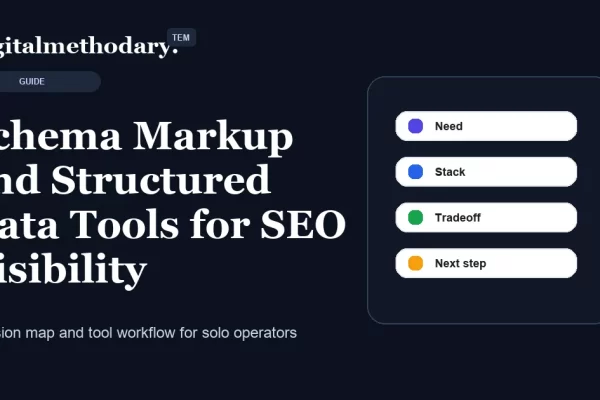 Schema Markup And Structured Data Tools For Seo Visibility Cover 600x400