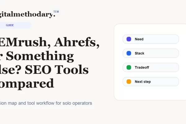 Semrush Ahrefs Or Something Else Seo Tools Compared Cover 600x400