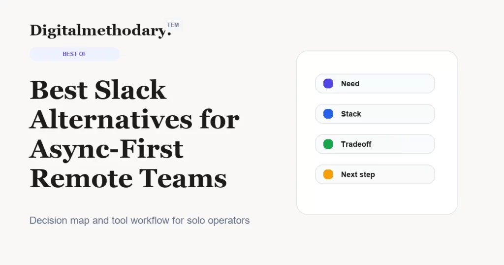 Best Slack Alternatives for Async-First Remote Teams 2026 Best Slack Alternatives for Async-First Remote Teams 2026
