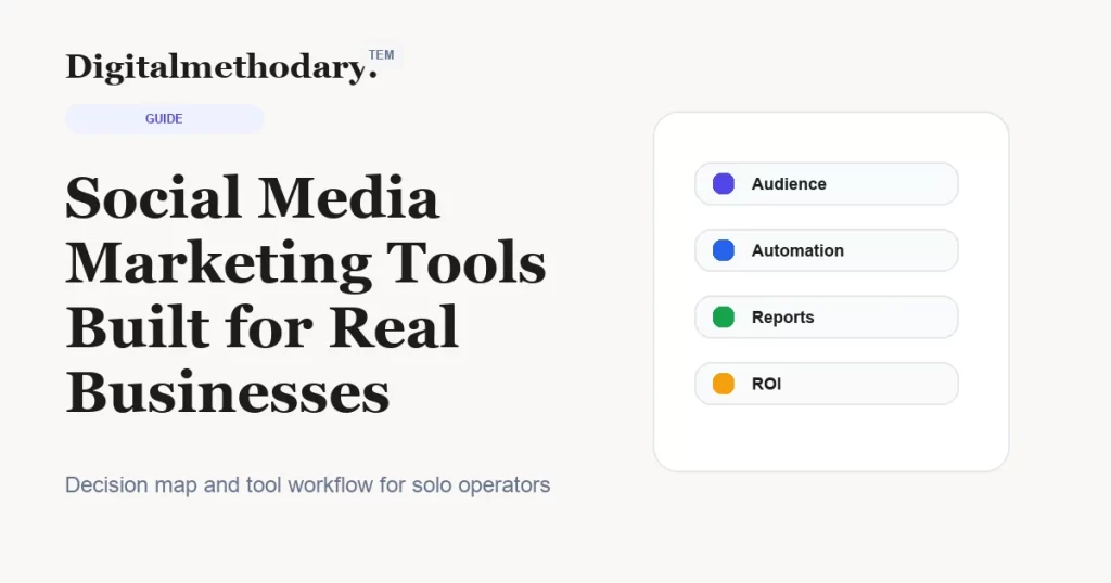 Social Media Marketing Tools Built for Real Businesses cover for software decision guide