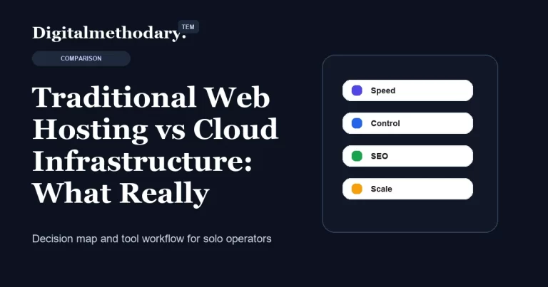 Traditional Web Hosting vs Cloud Infrastructure: What Really Changes?