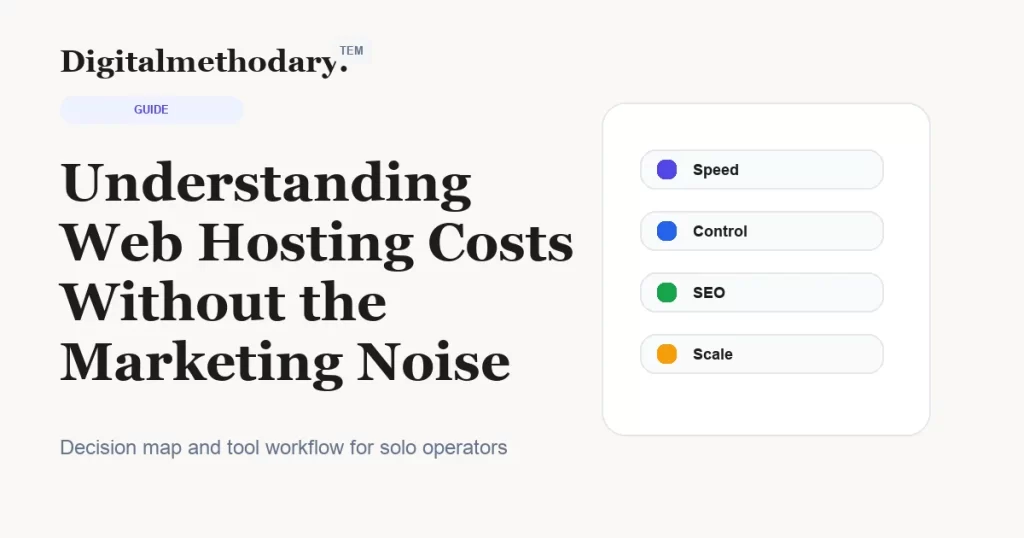Understanding Web Hosting Costs Without the Marketing Noise cover for software decision guide