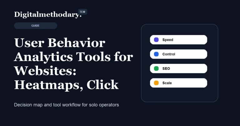 User Behavior Analytics Tools for Websites: Heatmaps, Click Tracking, and Funnels