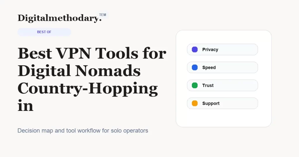 Best VPN Tools for Digital Nomads Country-Hopping in cover for software decision guide