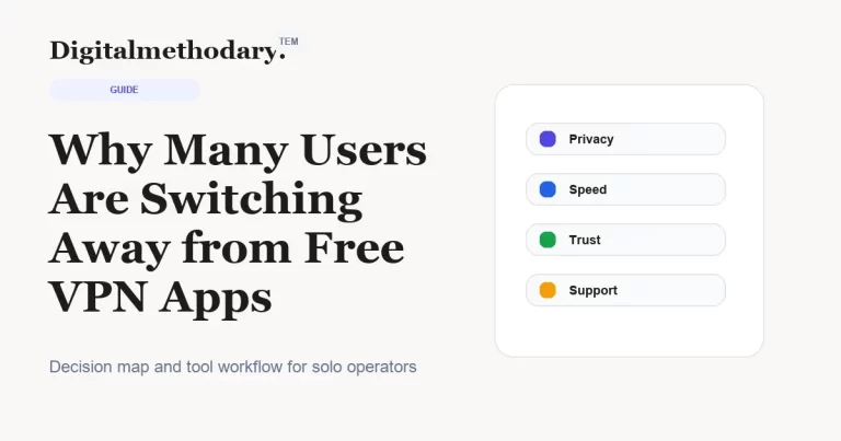 Why Many Users Are Switching Away from Free VPN Apps