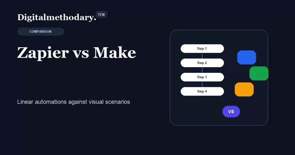 Zapier vs Make: Automation Platform Showdown