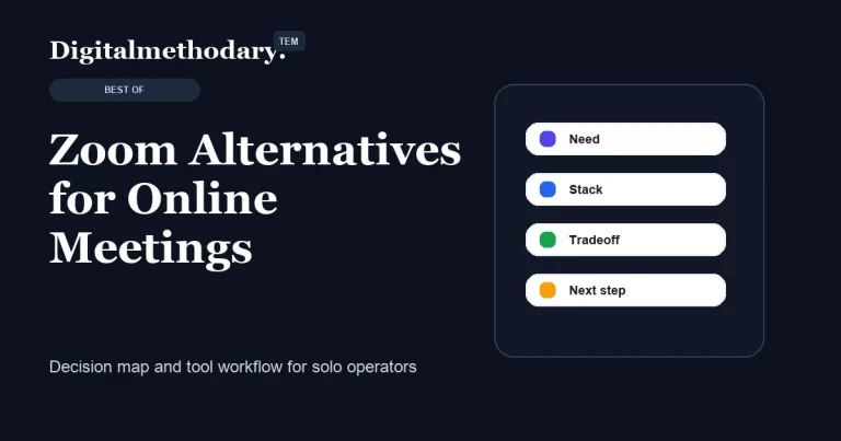 Zoom Alternatives for Online Meetings